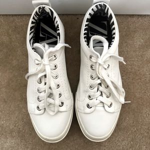 White Zara sneakers